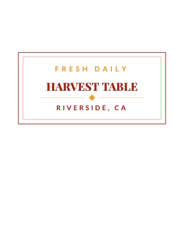 Restaurant vintage frame T-shirt template