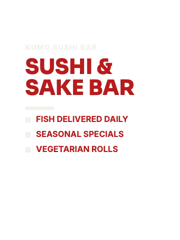 Sushi bar stacked list T-shirt template