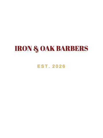 Barbershop logo tee template