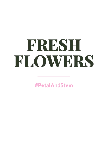 Florist slogan tee template