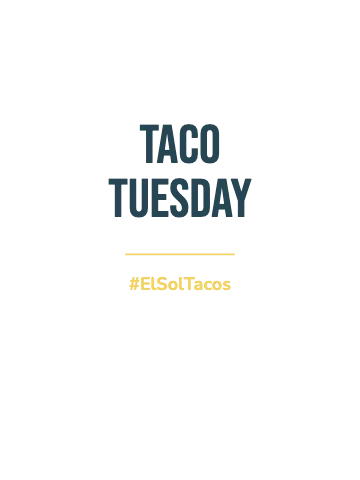 Taqueria slogan tee template