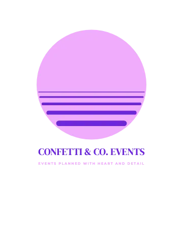 Event planner retro sunset T-shirt template