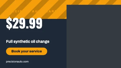 Auto repair big sale TV screen template