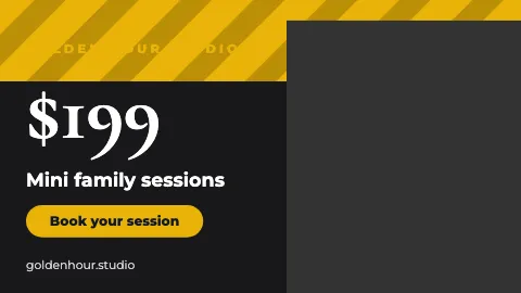 Photography & creative big sale TV screen template